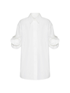 VALENTINO SHIRT SOLID COMPACT POPELINE