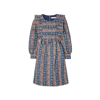See By Chloé Deva Printed Linen Midi Dress In Multicolor
