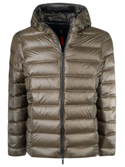 Rrd - Roberto Ricci Design Classic Fitted Padded Jacket In Military Green