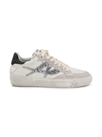 Ash Blake Star-detailed Trainers In White