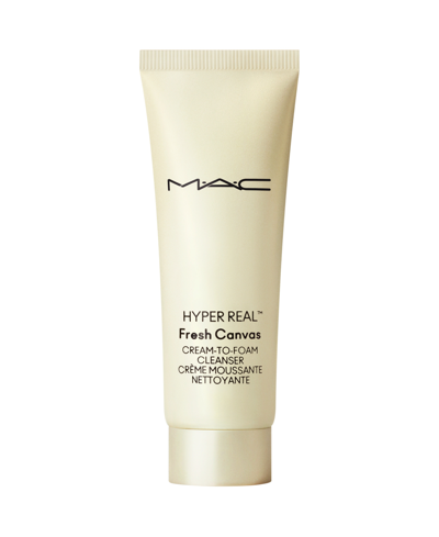 Mac Hyper Real Fresh Canvas Cream-to-foam Cleanser, 1 Oz. In No Color