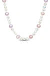 Delmar 7.5–8mm Multicolor Cultured Freshwater Pearl Necklace In Multicolor