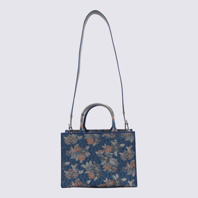 Furla Multicolour Opportunity Tote Bag In Toni Azzurite