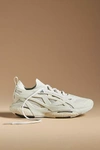 Adidas By Stella Mccartney Almond Toe Mesh Panelled Running Sneakers In Beige
