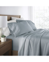 Home Collection 300 Thread Count Solid Brushed & Washed Cotton Sheet Set