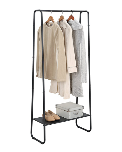 Sunnypoint Freestanding Clothes Garment Rack In Black