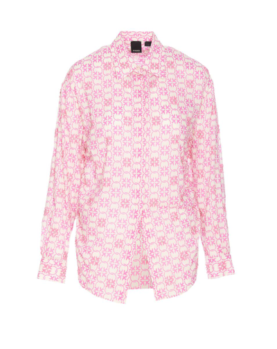 Pinko Shirts In Beurre/rose