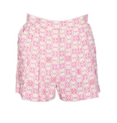Pinko Shorts In Beurre/rose