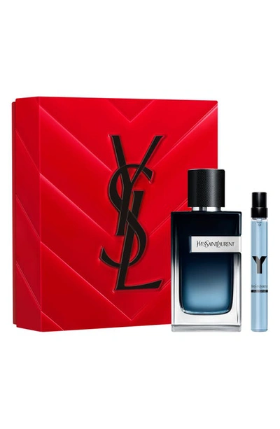 Saint Laurent Y Eau De Parfum Gift Set $182 Value In White