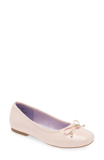 Nordstrom Kids' Emmaline Charm Bow Ballet Flat In Pink Lotus