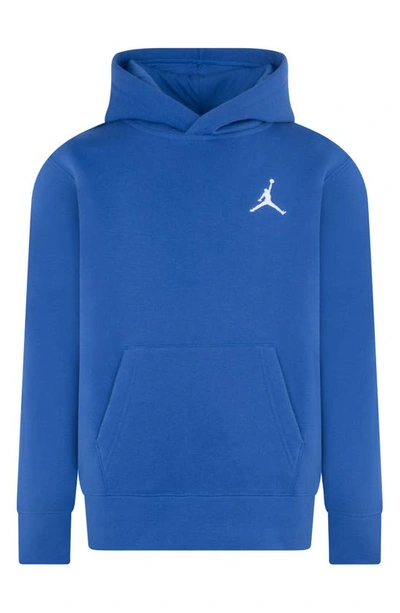 Jordan Mj Essentials Pullover Hoodie Big Kids Hoodie In Industrial Blue