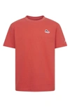 Jordan Air  1 Big Kids' Patch T-shirt In Red