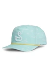 Swannies Larsen Baseball Cap In Aqua