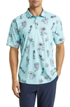 SWANNIES SWANNIES EPP FLORAL GOLF POLO