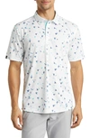 SWANNIES CORBIN BIRD PRINT GOLF POLO