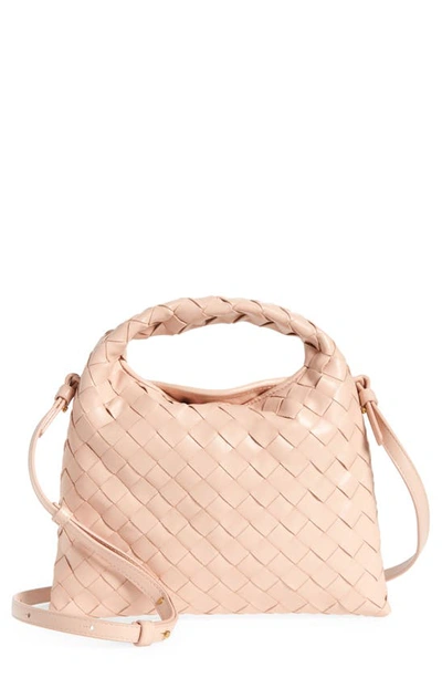Bottega Veneta Hop Mini Shoulder Bag In Rose