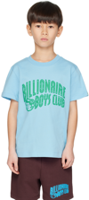 Billionaire Boys Club Boys Sky Blue Kids Logo-print Cotton-jersey T-shirt 8 Years