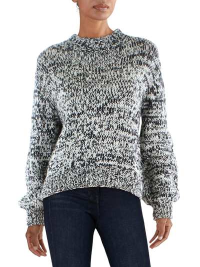 Polo Ralph Lauren Womens Wool Knit Pullover Sweater In Black