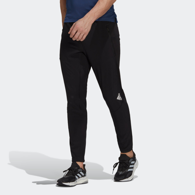 Adidas Originals Adidas D4t Pants Man Pants Black Size M Recycled Polyester, Elastane