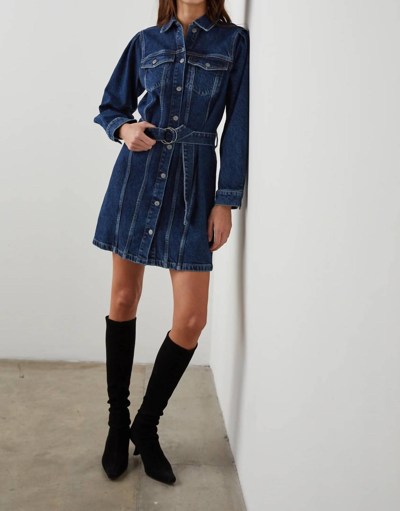 Rails Women's Griffith Denim Belted Shirtdress In Multi | ModeSens