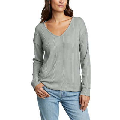 Eddie Bauer Women's Canyon Heights V-neck Top In Multi
