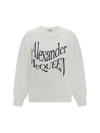 Alexander Mcqueen Sweatshirts In White