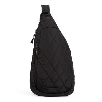 Vera Bradley Ultralight Essential Sling Backpack In Black
