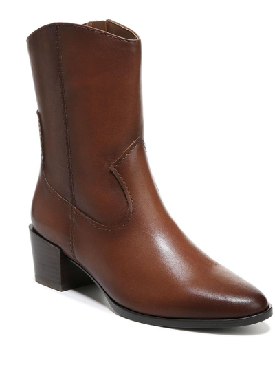 Naturalizer Gloriah Womens Faux Leather Block Heel Mid-calf Boots In Multi