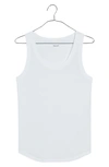 Madewell Faro Whisper Tank In Optic White