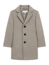 Reiss Little Boy's & Boy's Gable Woll-blend Overcoat In Oatmeal