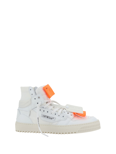 Off-white 3.0 Off Court Sneakers In White Orange