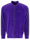 Needles Men's Velvet Sweatshirt In Purple