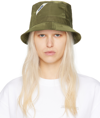 JACQUEMUS GREEN LE CHOUCHOU 'LE BOB OVALIE' BUCKET HAT