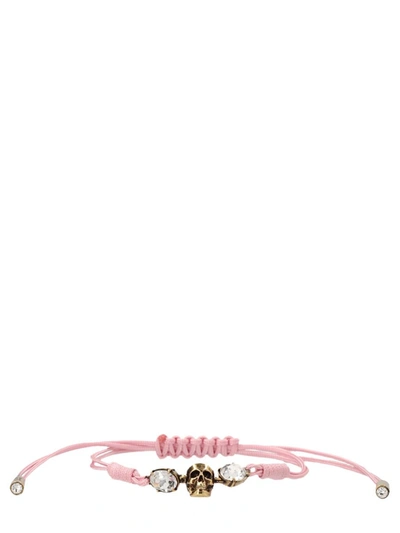 Alexander Mcqueen Bracelet In Pink