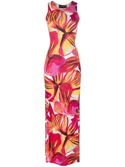 Louisa Ballou Sea Breeze Dress In Multicolour