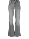 MOTHER MOTHER WEEKENDER FRAY JEANS