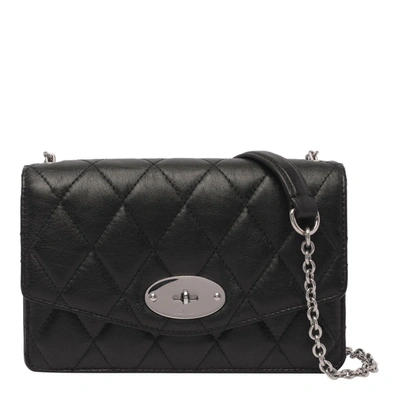Mulberry Small Darley Quilted Shoulder Bag In Black
