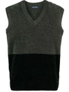 FRED PERRY FRED PERRY FP COLORBLOCK CHENILLE TANK CLOTHING