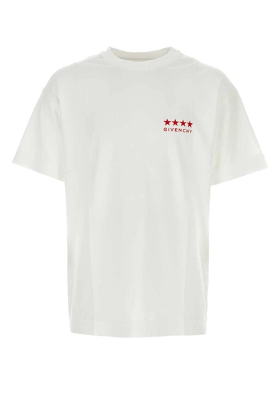 Givenchy Logo Cotton T-shirt In White
