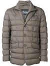 Herno La Giacca Nylon Down Jacket In Beige