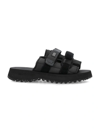 Suicoke Moto Mab Sandals In Black