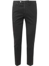 Michael Coal Mc-brad Plus 2505 Capri Trousers Clothing In Black
