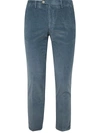 Michael Coal Mc-brad Plus 2741 Capri Trousers In Grey