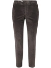 Michael Coal Mc-brad Plus 2741 Capri Trousers In Brown