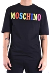 Moschino Logo Printed Short-sleeved T-shirt In Multicolor