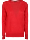 NUUR ROBERTO COLLINA BOAT NECK SWEATER CLOTHING