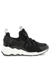 Pierre Hardy Trek Comet Lace-up Sneakers In Black