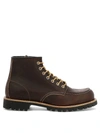 Red Wing Shoes Lace-up Moc-toe Boots In Brown