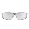 Saint Laurent Sl 605 Luna Sunglasses In Silver
