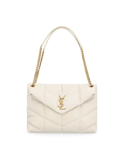 Saint Laurent Handbags In Soft Cream